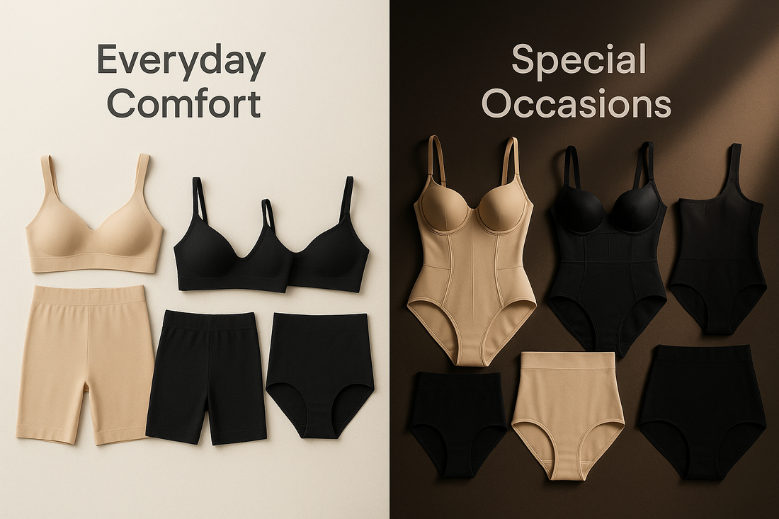 Everyday shapewear vs. special occasion shapewear