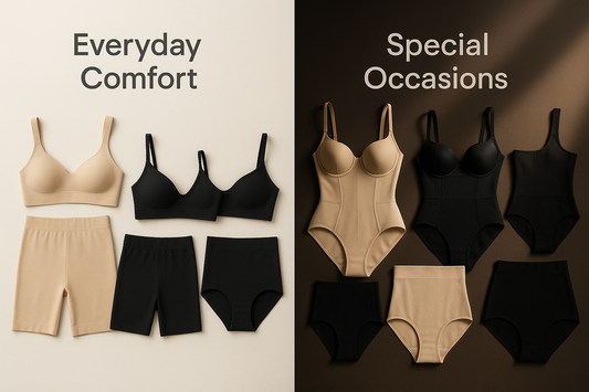 Everyday shapewear vs. special occasion shapewear