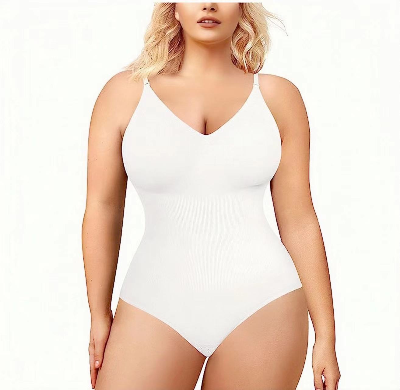 White All-Day Shapewear Bodysuit
